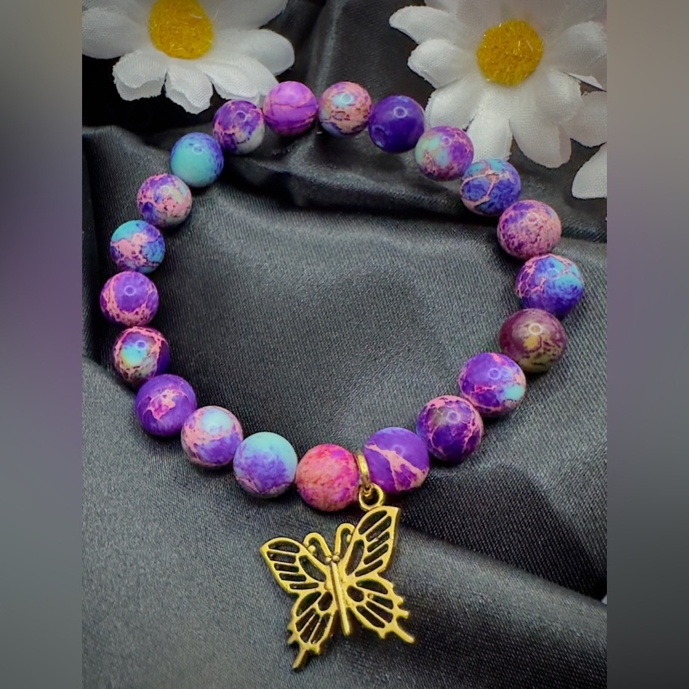 **New** Imperial Jasper Beaded Bracelet